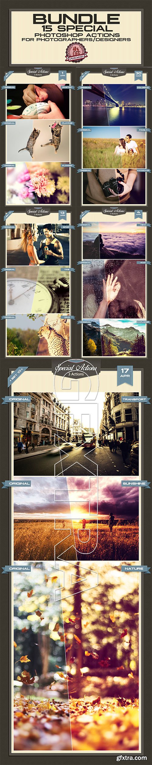 GraphicRiver - Special Actions Bundle II 11252639