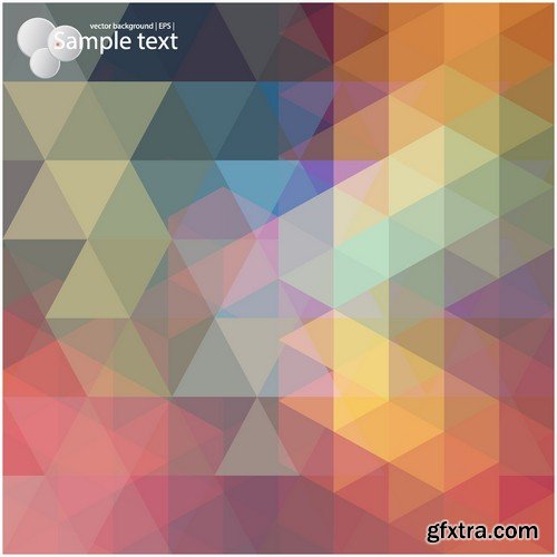 Stock Vectors - Abstract Geometric Backgrounds 4, 94xEPS