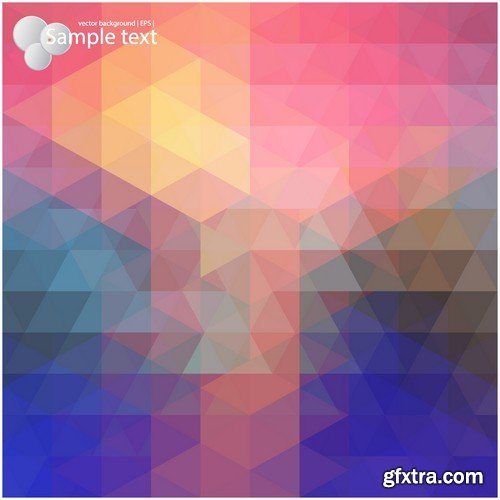 Stock Vectors - Abstract Geometric Backgrounds 4, 94xEPS