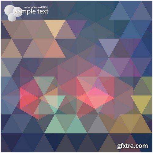 Stock Vectors - Abstract Geometric Backgrounds 4, 94xEPS