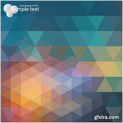 Stock Vectors - Abstract Geometric Backgrounds 4, 94xEPS