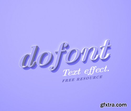 Dofont Psd Text Effect