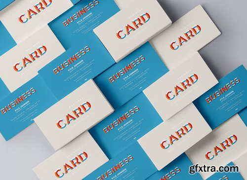 PSD Business Card Mock-Up Vol 29