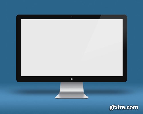 Apple Cinema Display Mock up