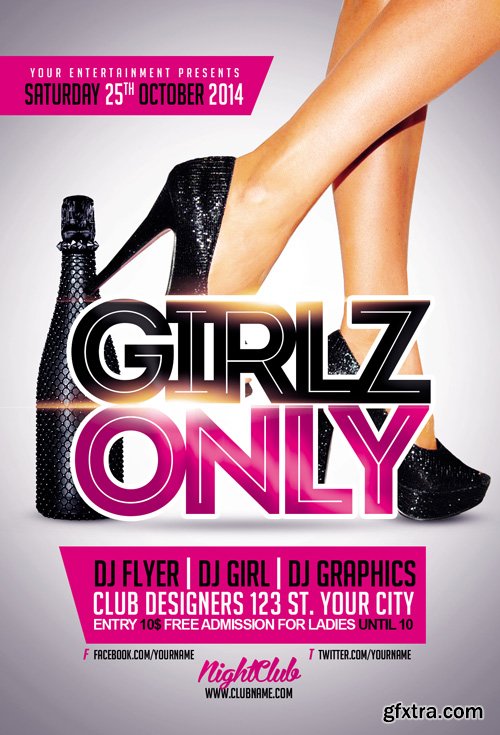 Girlz Only Flyer