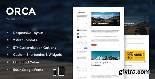 ThemeForest - Orca v1.4.2 - Responsive WordPress Blog Theme - 7743922