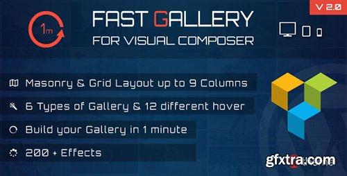 CodeCanyon - Fast Gallery for Visual Composer Wordpress Plugin v2.0 - 9526045