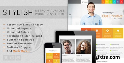 ThemeForest - STYLISH v1.2.5 - Metro Multi-Purpose WordPress Theme - 5958829