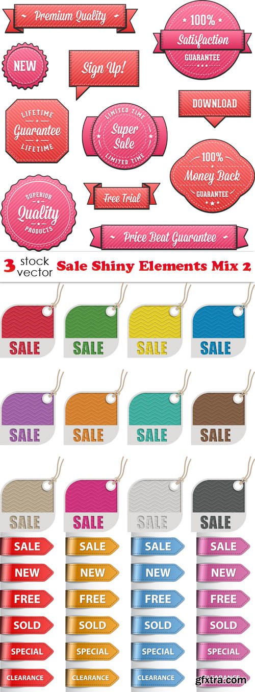 Vectors - Sale Shiny Elements Mix 2