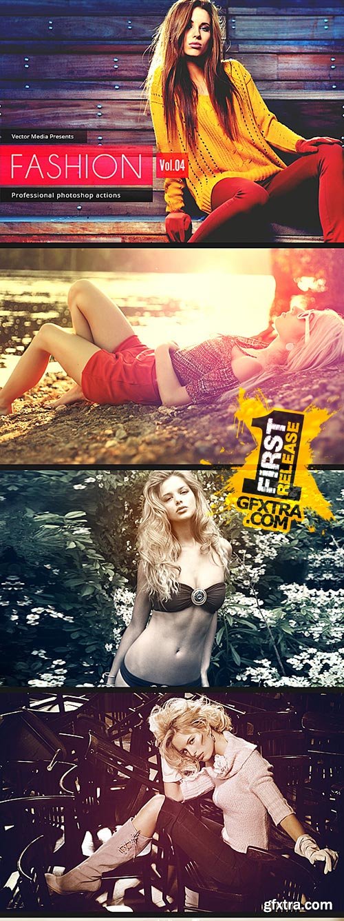 GraphicRiver - Fashion - Photoshop Actions [Vol.4] 7066693