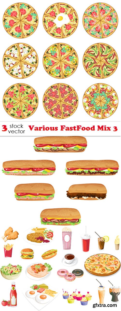 Vectors - Various FastFood Mix 3