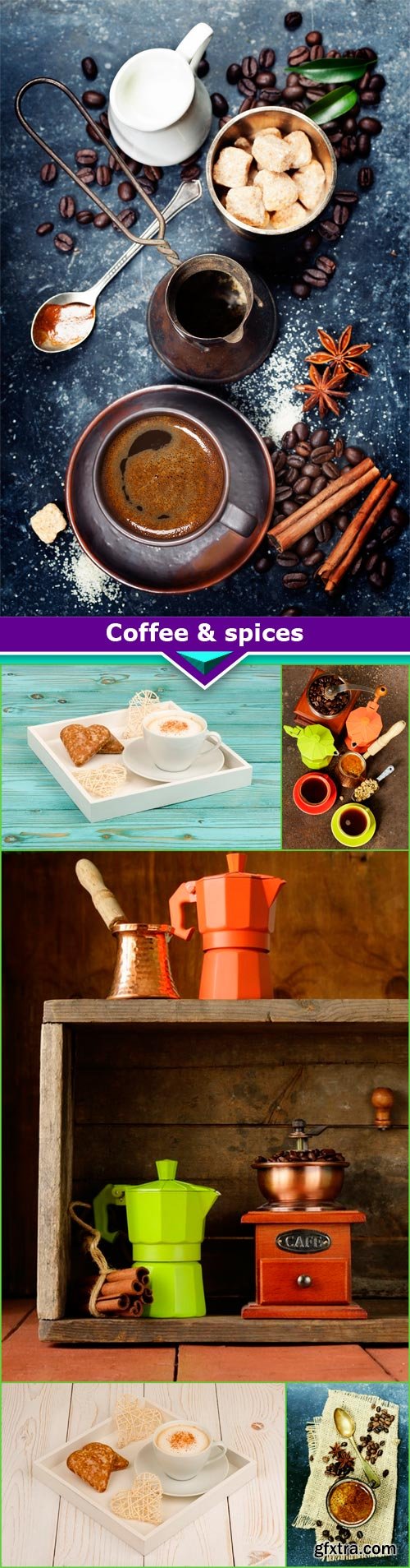 Coffee &amp; spices 6x JPEG