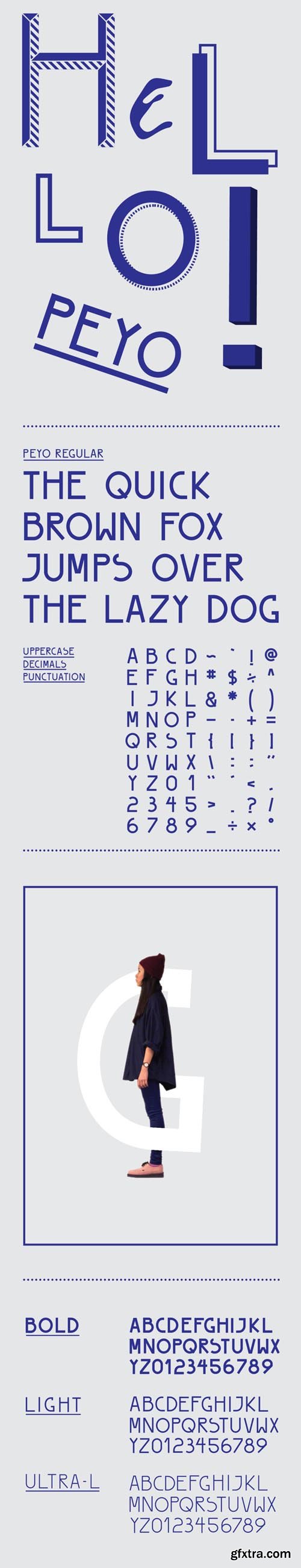 Peyo Regular Font