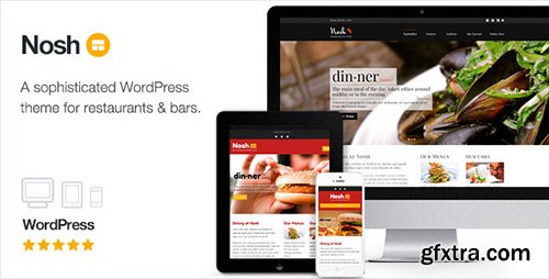 ThemeForest - Nosh v2.2 - Restaurant and Bar WordPress Theme - 8060983