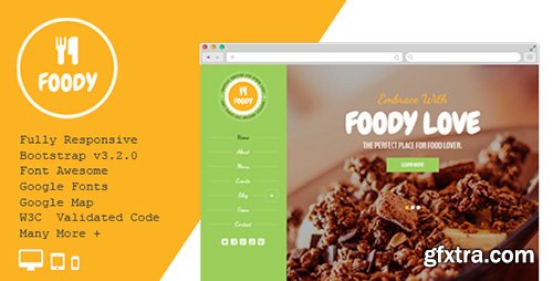 ThemeForest - Foody - Responsive Restaurant HTML5 Template - RIP - 11257023