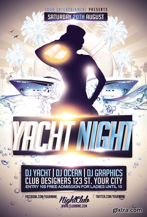 Yacht Night Flyer