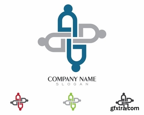 Collection of various company logos #4-25 Eps