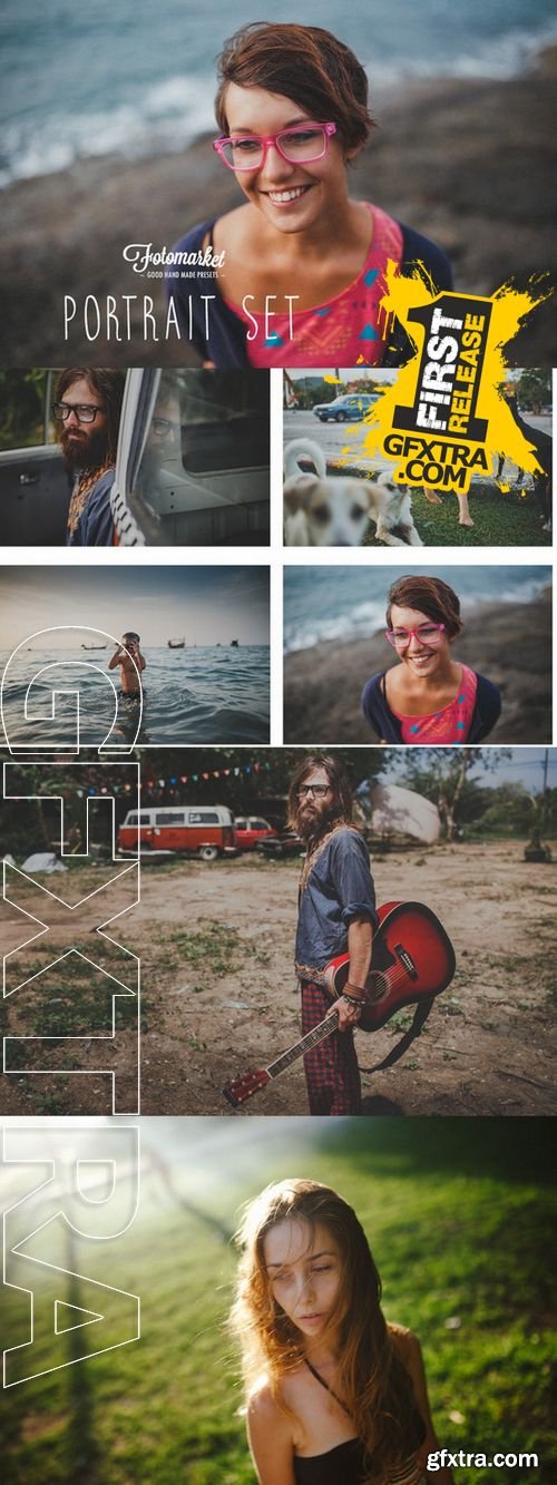 10 Portrait Lightroom Presets - CM 264347