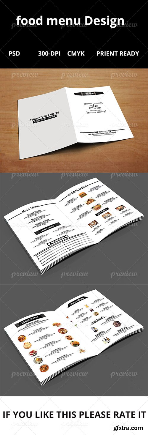 Food Menu Design 4065