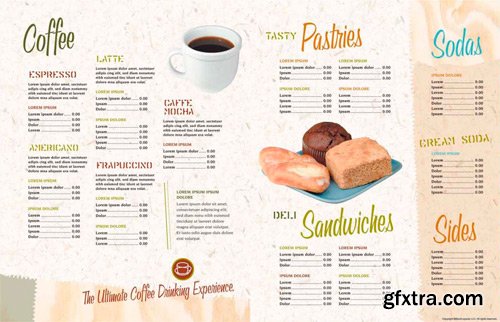 Stocklayouts - Coffee Shop Menu Template