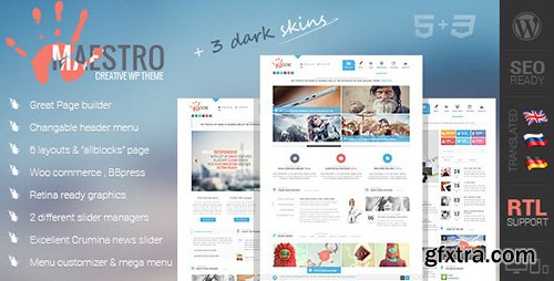 ThemeForest - Maestro v1.7.3 - Fully-functional Business Instrument - 4419113