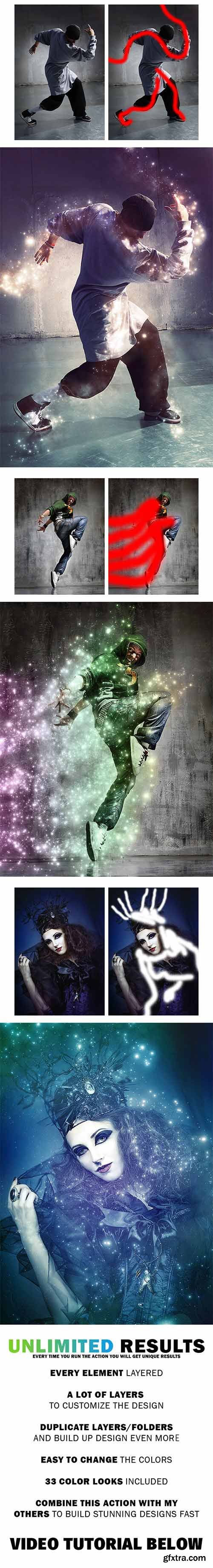 GraphicRiver - MagicDust Photoshop Action 11372261