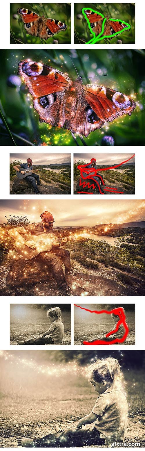 GraphicRiver - MagicDust Photoshop Action 11372261