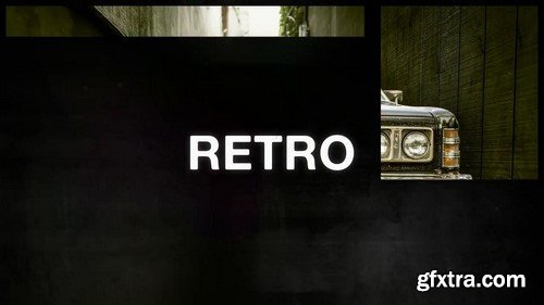 Motion Array - Retro Split Frame Slideshow After Effects Template