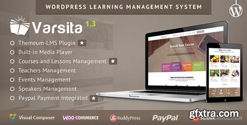 ThemeForest - Varsita v1.3 - WordPress Learning Management System - 10502637