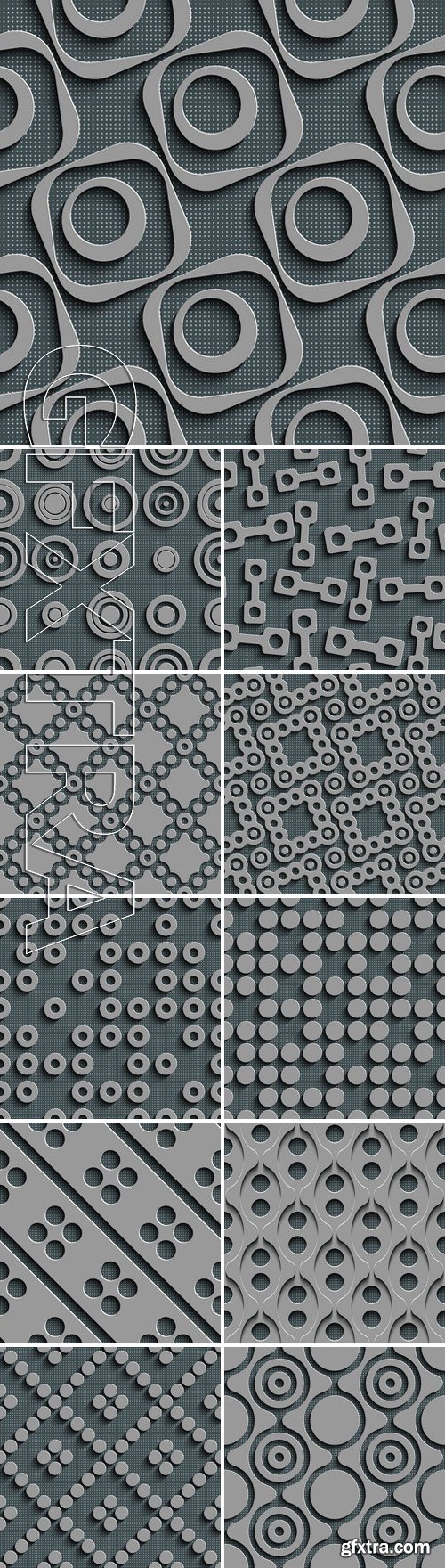 Stock Vectors - Seamless Geometric Pattern. Abstract Gray Background. vector regular texture 58