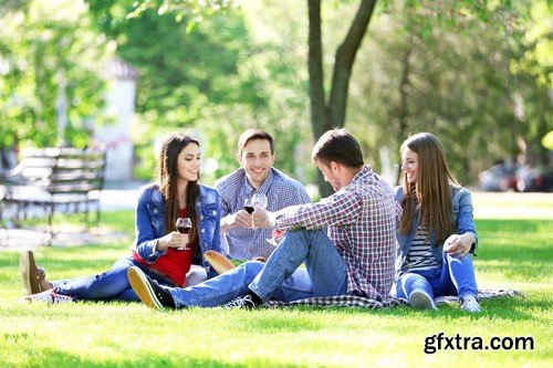 People at the picnic