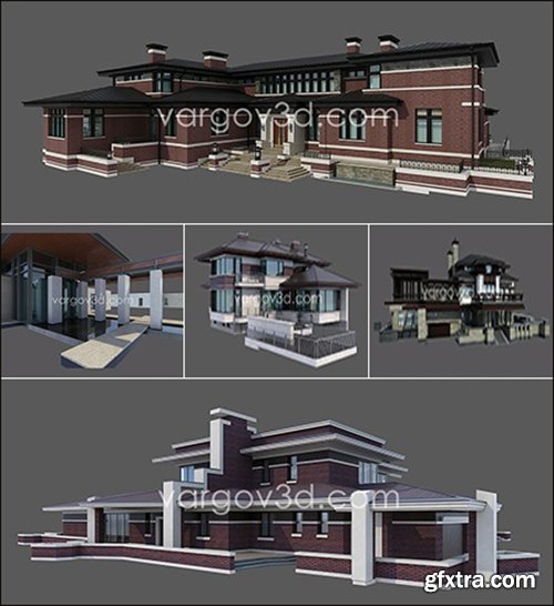 3d Models of Houses