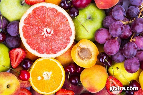 Stock Photos - Different Exotic Fruits 2, 25xJPG