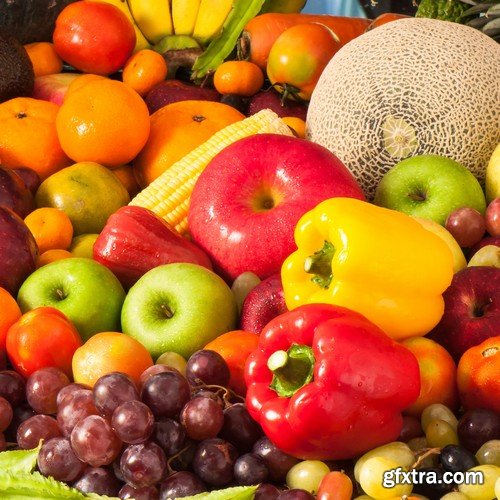 Stock Photos - Different Exotic Fruits 2, 25xJPG