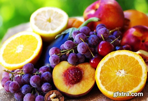 Stock Photos - Different Exotic Fruits 2, 25xJPG