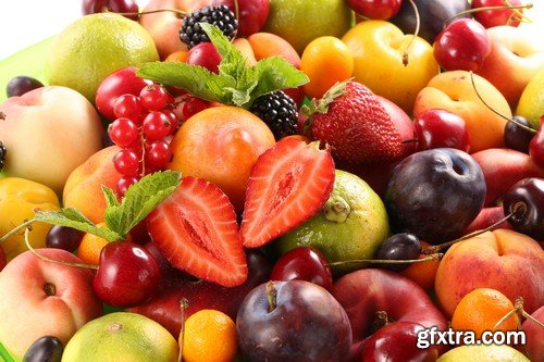 Stock Photos - Different Exotic Fruits 2, 25xJPG