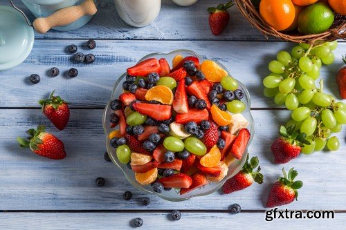 Stock Photos - Different Exotic Fruits 2, 25xJPG