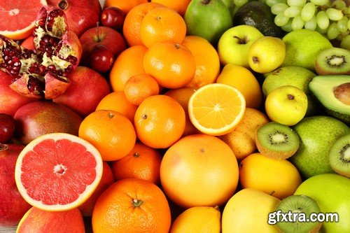 Stock Photos - Different Exotic Fruits 2, 25xJPG