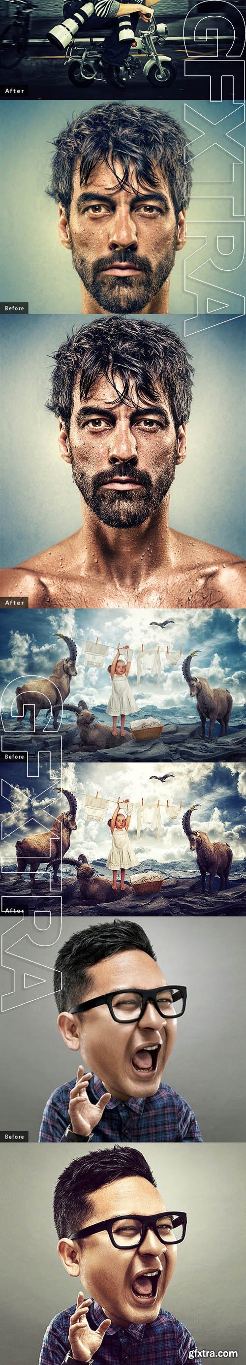 60 Photoshop Actions - GraphicRiver 11006424