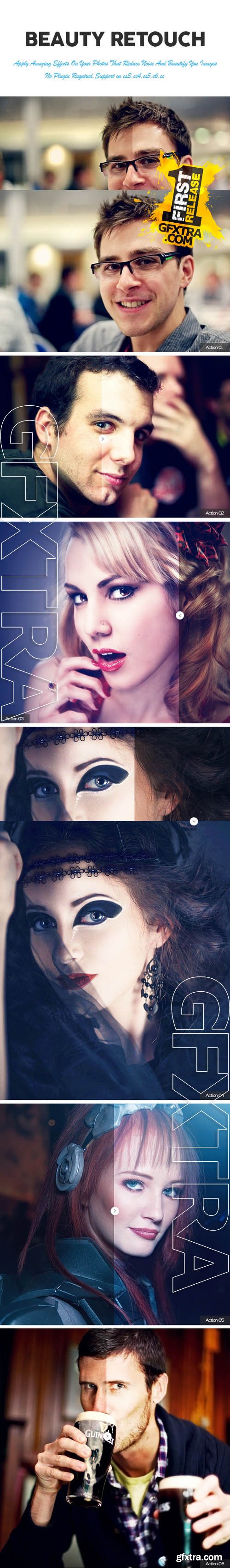 Beauty Retouch Photoshop Action - GraphicRiver 11411734