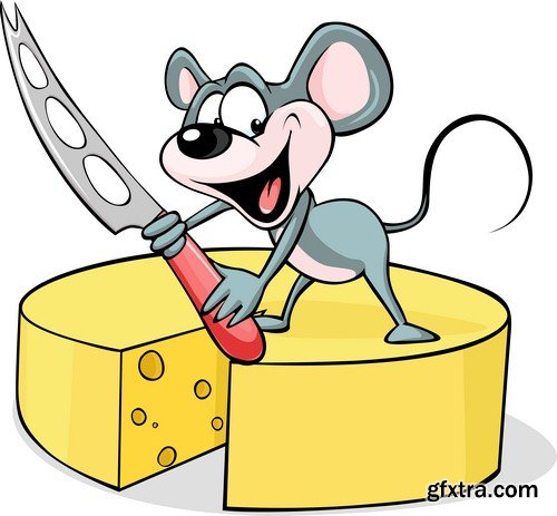 Cartoon mouse