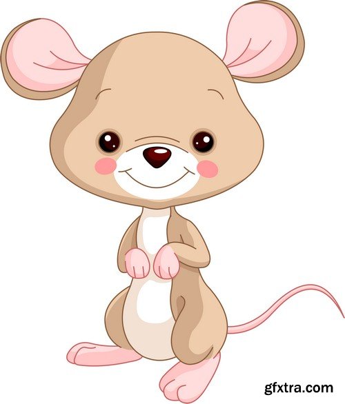 Cartoon mouse