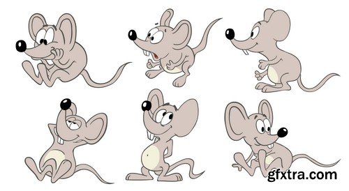 Cartoon mouse