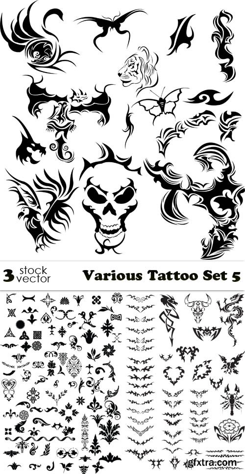 Vectors - Various Tattoo Set 5