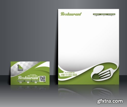 Collection of vector image brochure flyer banner #5-25 Eps