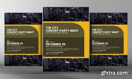 CM269287 - City Life Party Flyer Template