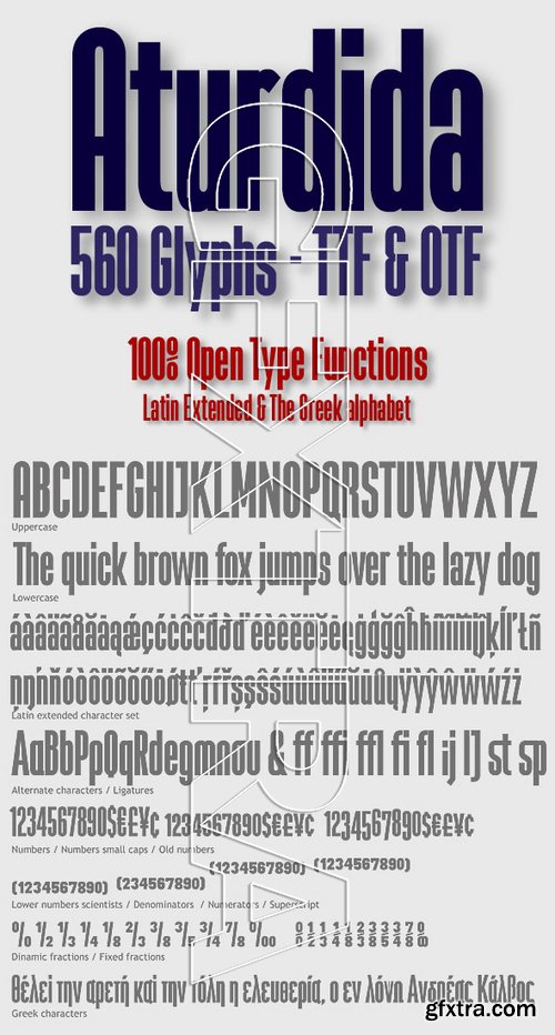 GraphicRiver - Aturdida font 11372650