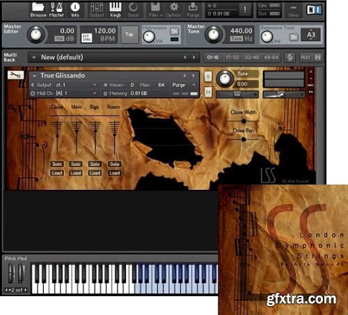 ARIA Sounds London Symphonic Strings Violin II KONTAKT-SYNTHiC4TE