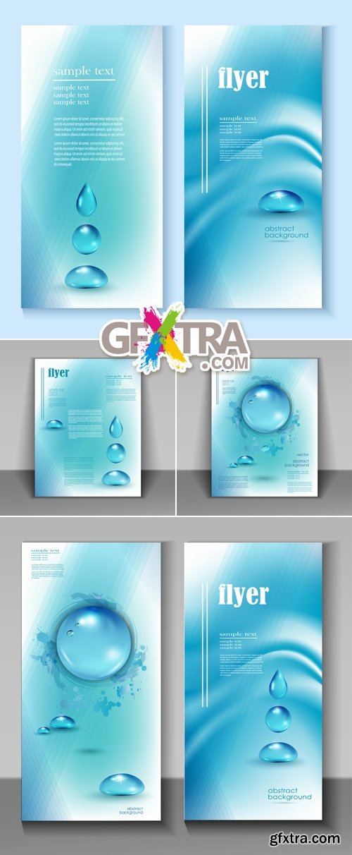 Water Templates Vector