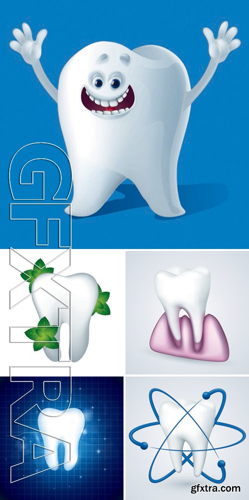 Stock Vectors - Teeth Design 2